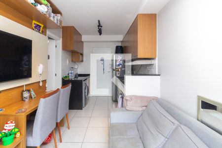 Sala de apartamento à venda com 1 quarto, 28m² em Jardim da Gloria, São Paulo