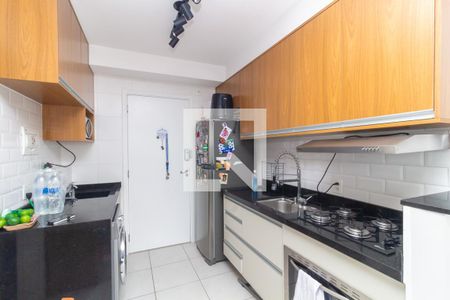 Cozinha  de apartamento à venda com 1 quarto, 28m² em Jardim da Gloria, São Paulo