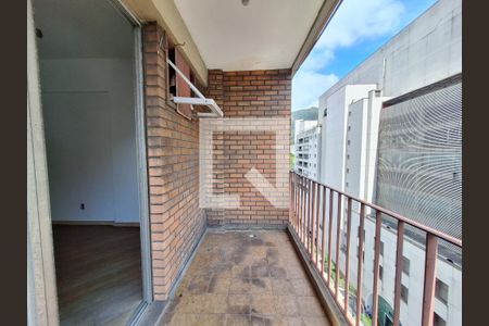 Varanda de apartamento à venda com 1 quarto, 65m² em Botafogo, Rio de Janeiro