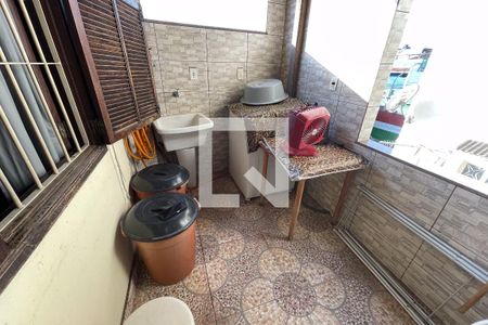 Área de Serviço de casa para alugar com 1 quarto, 60m² em Jardim Vinte E Cinco de Agosto, Duque de Caxias