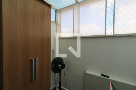 Varanda do Quarto de apartamento à venda com 2 quartos, 50m² em Parque Novo Oratório, Santo André