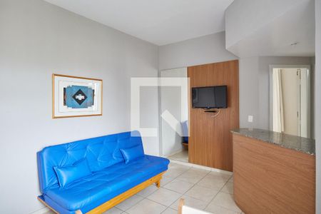 Sala de apartamento para alugar com 1 quarto, 77m² em Santa Efigênia, Belo Horizonte