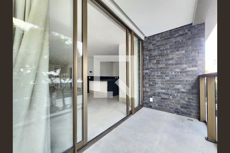 Varanda Sala de apartamento à venda com 4 quartos, 130m² em São Pedro, Belo Horizonte