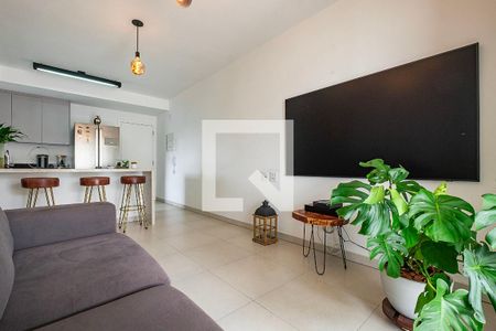 Sala/Cozinha de apartamento para alugar com 2 quartos, 88m² em Sumaré, São Paulo