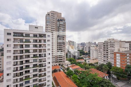 Varanda - Vista de apartamento para alugar com 2 quartos, 88m² em Sumaré, São Paulo