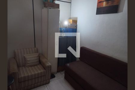 Sala de apartamento à venda com 1 quarto, 28m² em Centro, Rio de Janeiro