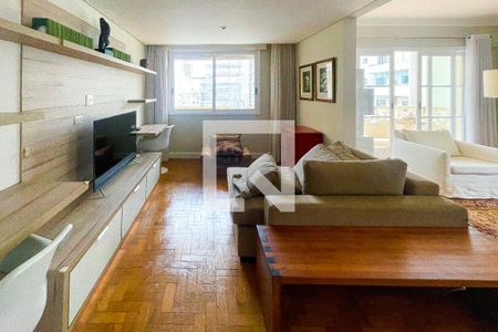 Sala de apartamento para alugar com 2 quartos, 169m² em Cerqueira César, São Paulo