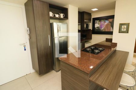 Cozinha de apartamento para alugar com 1 quarto, 40m² em Praia de Belas, Porto Alegre