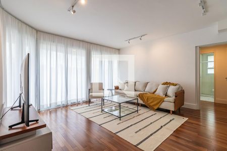 Sala de apartamento para alugar com 2 quartos, 90m² em Dezoito do Forte Empresarial/alphaville., Barueri