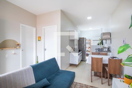 Sala de apartamento à venda com 1 quarto, 35m² em Presidente Altino, Osasco