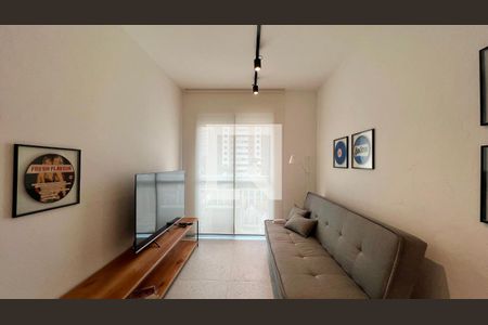 Sala de apartamento à venda com 1 quarto, 28m² em Pinheiros, São Paulo