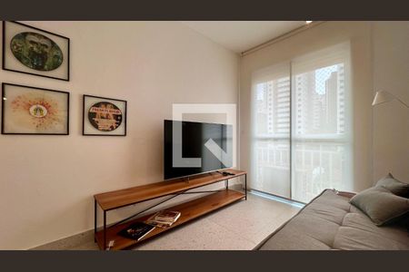 Sala de apartamento à venda com 1 quarto, 28m² em Pinheiros, São Paulo