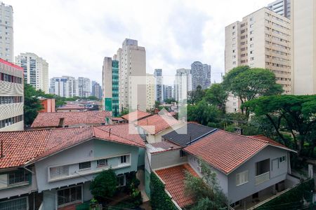 Varanda- Vista de kitnet/studio à venda com 0 quarto, 23m² em Santo Amaro, São Paulo