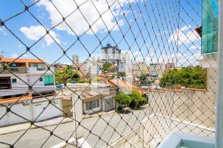 Varanda da sala de casa à venda com 3 quartos, 91m² em Jardim Progresso, Santo André