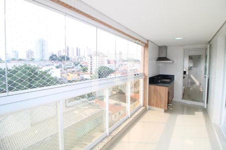 Sala / Cozinha - Varanda de apartamento à venda com 3 quartos, 110m² em Vila Pauliceia, São Paulo