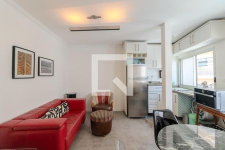 Apartamento para alugar com 43m², 1 quarto e 1 vagaSala e Cozinha