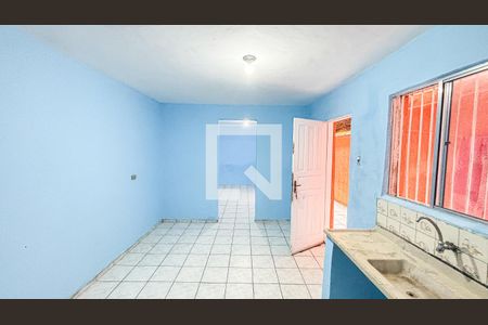 Sala/Cozinha de casa para alugar com 1 quarto, 35m² em Jardim Las Vegas, Santo André