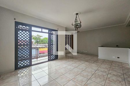 Sala de casa para alugar com 3 quartos, 118m² em Vila Santo Antônio, Guarujá