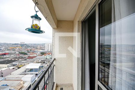 Varanda da Sala de apartamento para alugar com 3 quartos, 60m² em Vila Antonieta, São Paulo