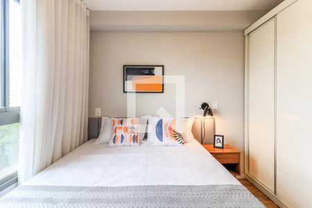 Sala/Quarto de kitnet/studio para alugar com 1 quarto, 24m² em Campo Belo, São Paulo