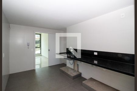 Cozinha de apartamento à venda com 4 quartos, 136m² em Gutierrez, Belo Horizonte