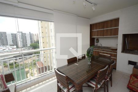 Varanda gourmet de apartamento para alugar com 3 quartos, 114m² em Jardim Consórcio, São Paulo