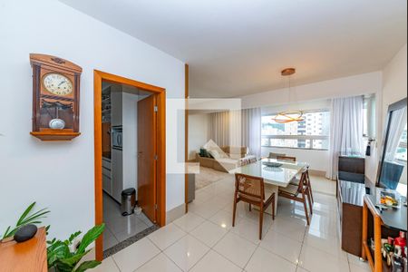 Sala de apartamento à venda com 4 quartos, 125m² em Buritis, Belo Horizonte