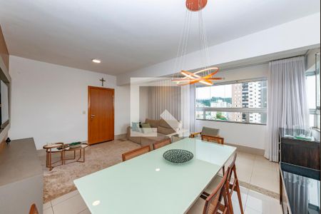 Sala de apartamento à venda com 4 quartos, 125m² em Buritis, Belo Horizonte