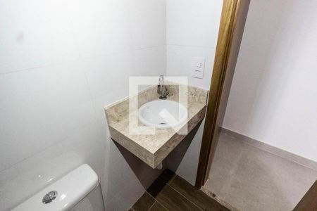 Banheiro de apartamento à venda com 1 quarto, 27m² em Jardim Paraíso, São Paulo