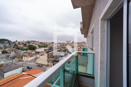 Varanda da Sala de apartamento à venda com 2 quartos, 52m² em Vila Costa Melo, São Paulo