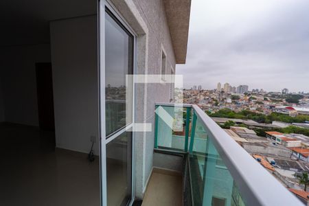 Varanda da Sala de apartamento à venda com 2 quartos, 52m² em Vila Costa Melo, São Paulo