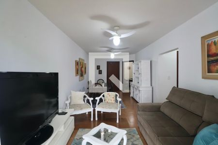 Sala de apartamento para alugar com 2 quartos, 106m² em Jardim Las Palmas, Guarujá