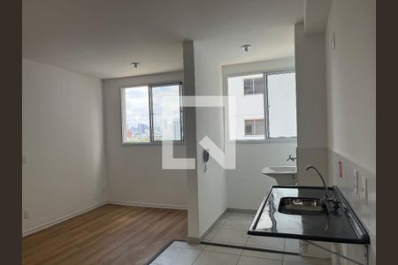 Sala/Cozinha de apartamento à venda com 2 quartos, 40m² em Barra Funda, São Paulo