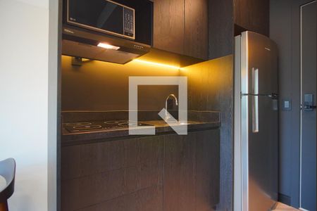 Cozinha de kitnet/studio para alugar com 1 quarto, 27m² em Mont Serrat, Porto Alegre