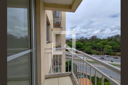 Varanda de apartamento à venda com 2 quartos, 49m² em Santa Branca, Belo Horizonte