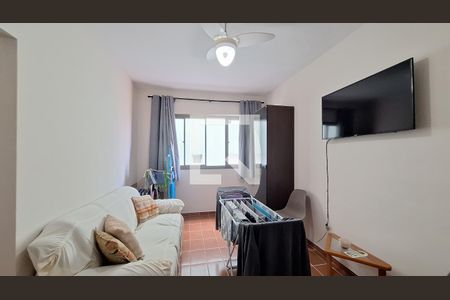 Sala de apartamento para alugar com 2 quartos, 84m² em Vila Caiçara, Praia Grande