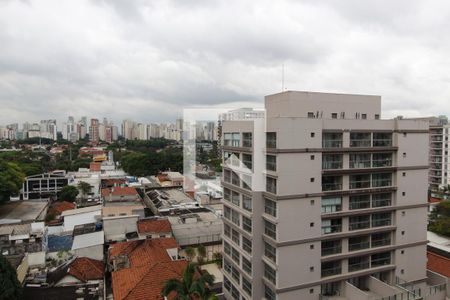 Vista da Varanda de apartamento à venda com 3 quartos, 98m² em Indianópolis, São Paulo