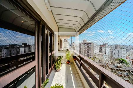 Sacada da Sala de apartamento à venda com 3 quartos, 154m² em Bela Vista, Porto Alegre