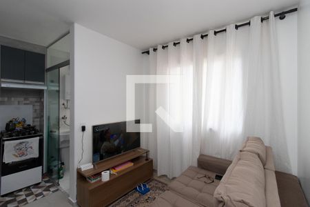 Sala/Cozinha de apartamento para alugar com 2 quartos, 46m² em Parque Vitoria, São Paulo