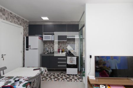 Sala/Cozinha de apartamento para alugar com 2 quartos, 46m² em Parque Vitoria, São Paulo