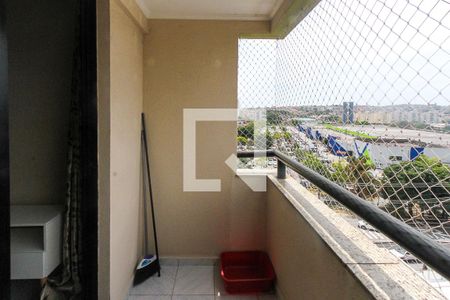 varanda de apartamento para alugar com 2 quartos, 55m² em Jardim Vila Formosa, São Paulo