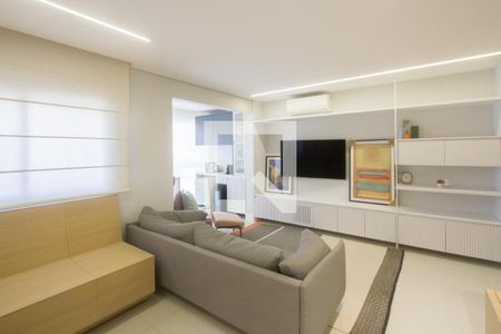 Sala de apartamento à venda com 2 quartos, 72m² em Chácara Santo Antônio (zona Sul), São Paulo