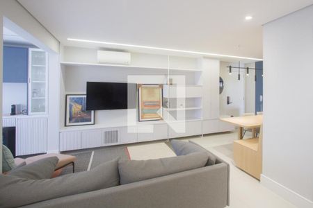 Sala de apartamento à venda com 2 quartos, 72m² em Chácara Santo Antônio (zona Sul), São Paulo