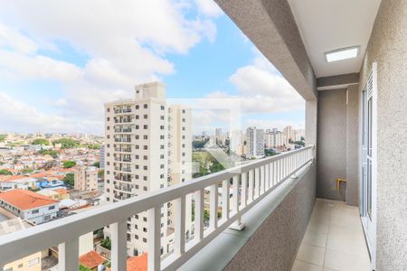 Varanda da Sala de apartamento à venda com 1 quarto, 50m² em Jardim Aeroporto, São Paulo