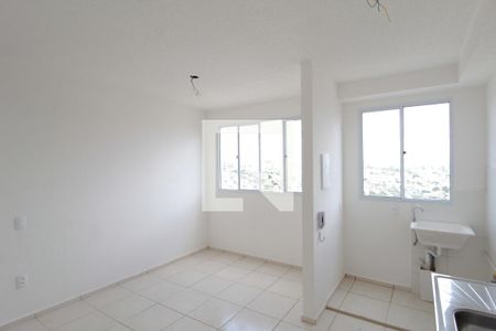 Sala e Cozinha de apartamento para alugar com 2 quartos, 45m² em Mantiqueira, Belo Horizonte