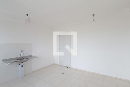 Sala e Cozinha de apartamento para alugar com 2 quartos, 45m² em Mantiqueira, Belo Horizonte