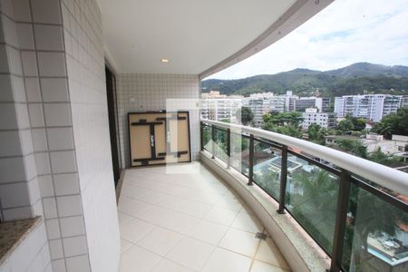 Varanda da Sala de apartamento para alugar com 3 quartos, 219m² em Freguesia (jacarepaguá), Rio de Janeiro