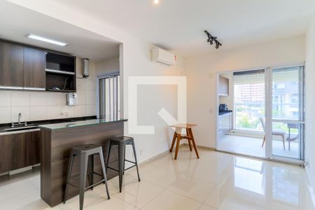 Sala de apartamento para alugar com 1 quarto, 51m² em Vila Gertrudes, São Paulo