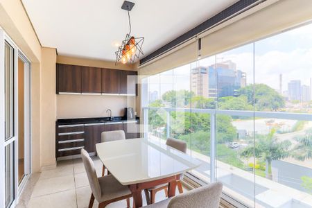 Varanda de apartamento para alugar com 1 quarto, 51m² em Vila Gertrudes, São Paulo