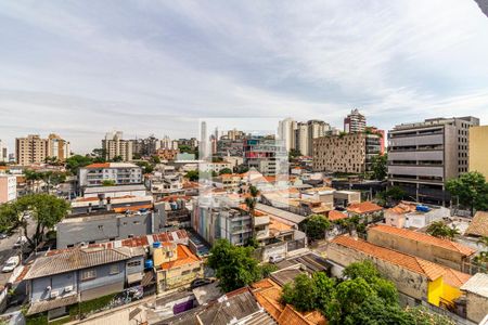 Varanda - Vista de kitnet/studio à venda com 1 quarto, 28m² em Vila Madalena, São Paulo